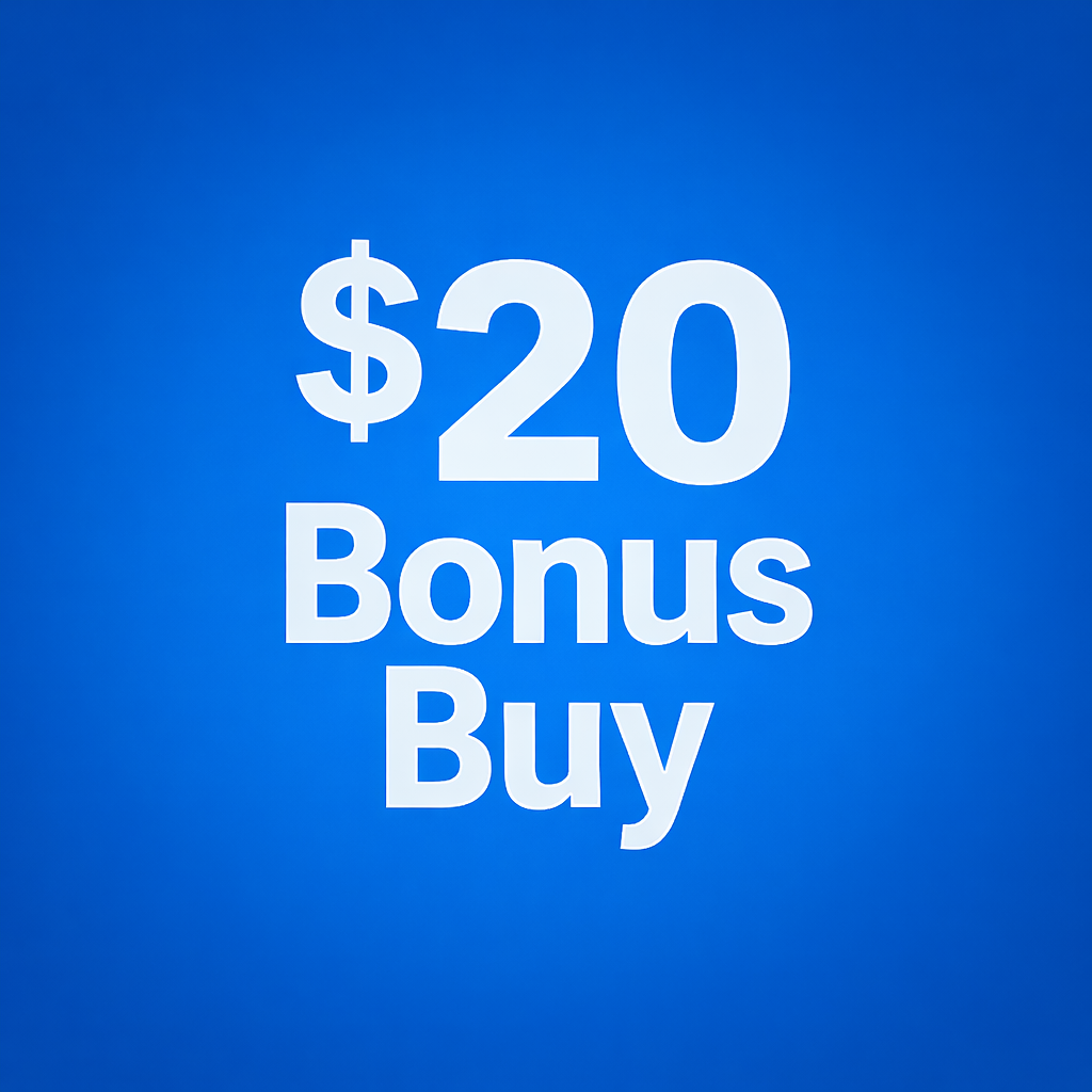 $20 Bonus Buy